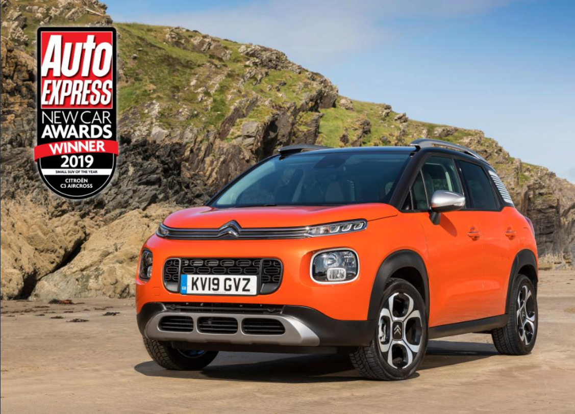 Schande Verwoesten huis The Citroen C3 Aircross is the 2019 Auto Express Small SUV of the Year