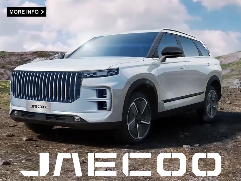 Test drive the new range of Jaecoo cars now.