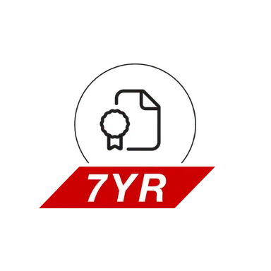 7-year or 100,000 miles warranty